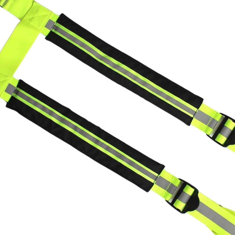 Reflective Safety Work Firefighter Men Pant Suspenders For Turn Pants With H Back Design