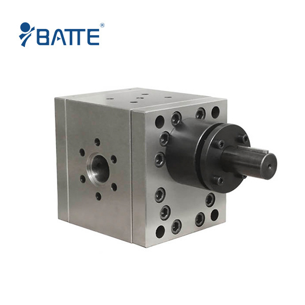 chemical fabric melt blown extrusion melt gear pump supply