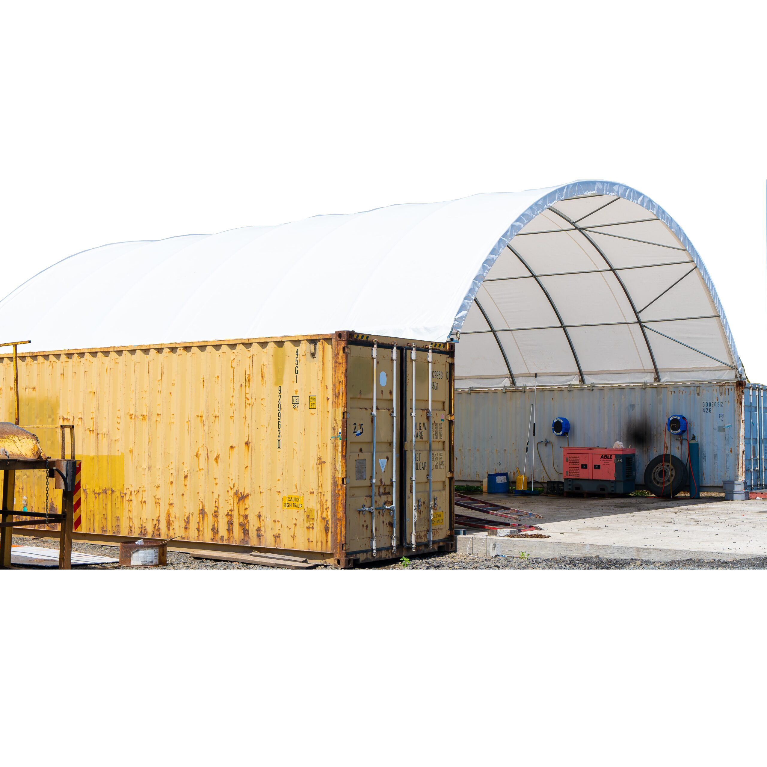 20ft 40ft excavation equipment  storage sea container animal shelter gold mountain shipping container shelter cover