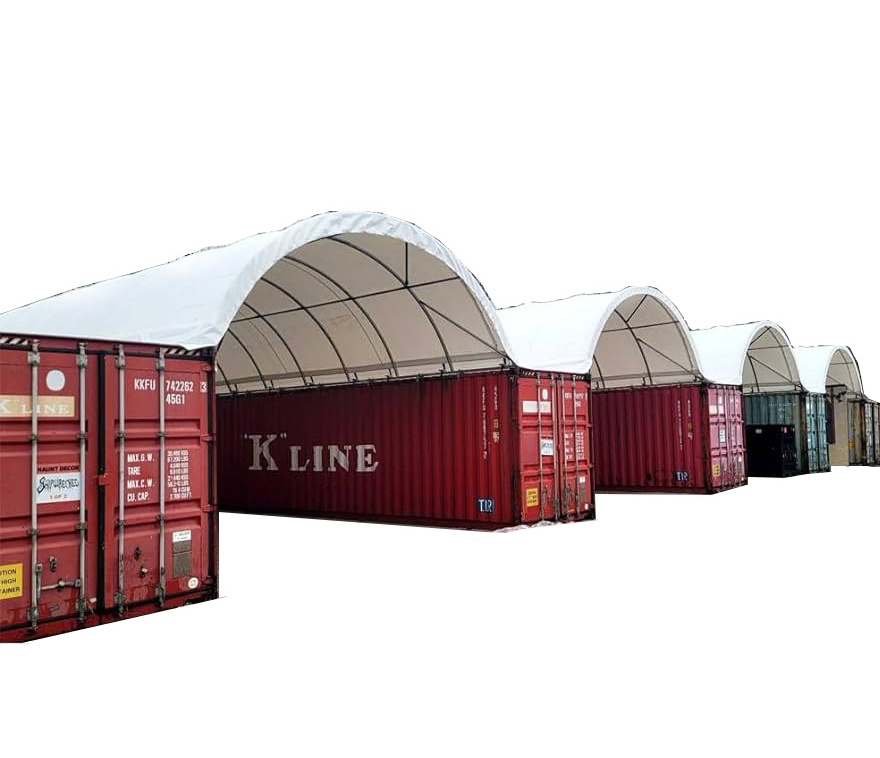 20ft 40ft excavation equipment  storage sea container animal shelter gold mountain shipping container shelter cover