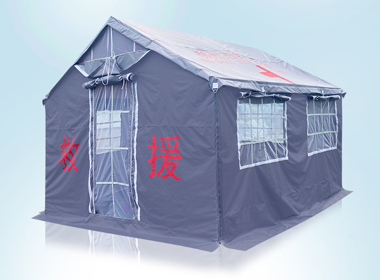 Custom Professional Large Used Inflatable Folding Outdoor Survival Canvas Emergency Rescue Tents