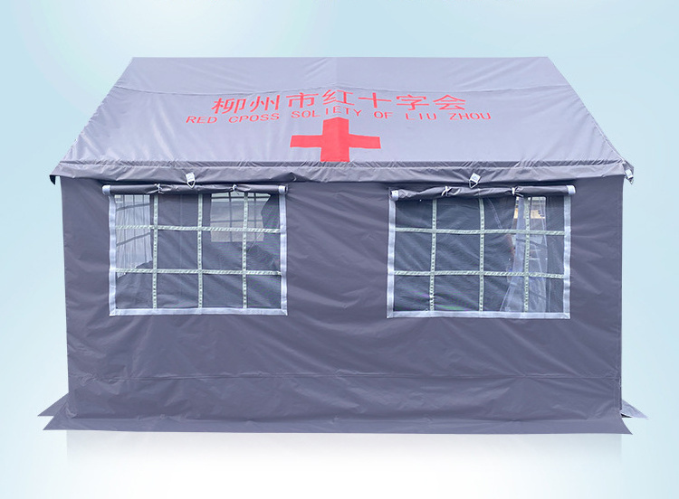 Custom Professional Large Used Inflatable Folding Outdoor Survival Canvas Emergency Rescue Tents