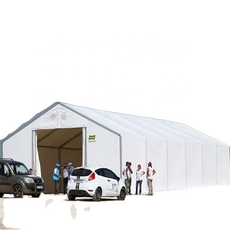 Low price portable garage shelter PVC Cover Warehouse Storage Carport Garage shelter double truss storage shelter