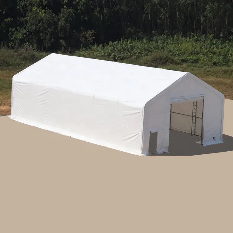 PVC fabric industrial shipping container dome car shelter tents garage storage shelter shed for equipment storage canopy tent