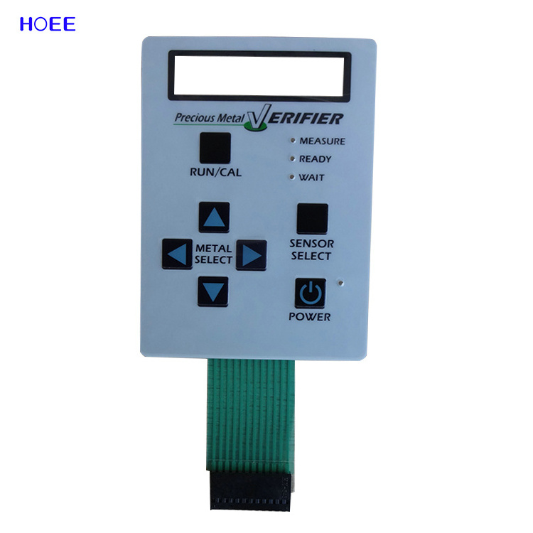 film water meter good price membrane switch panel waterproof level IP67 outside using custom membrane keypad