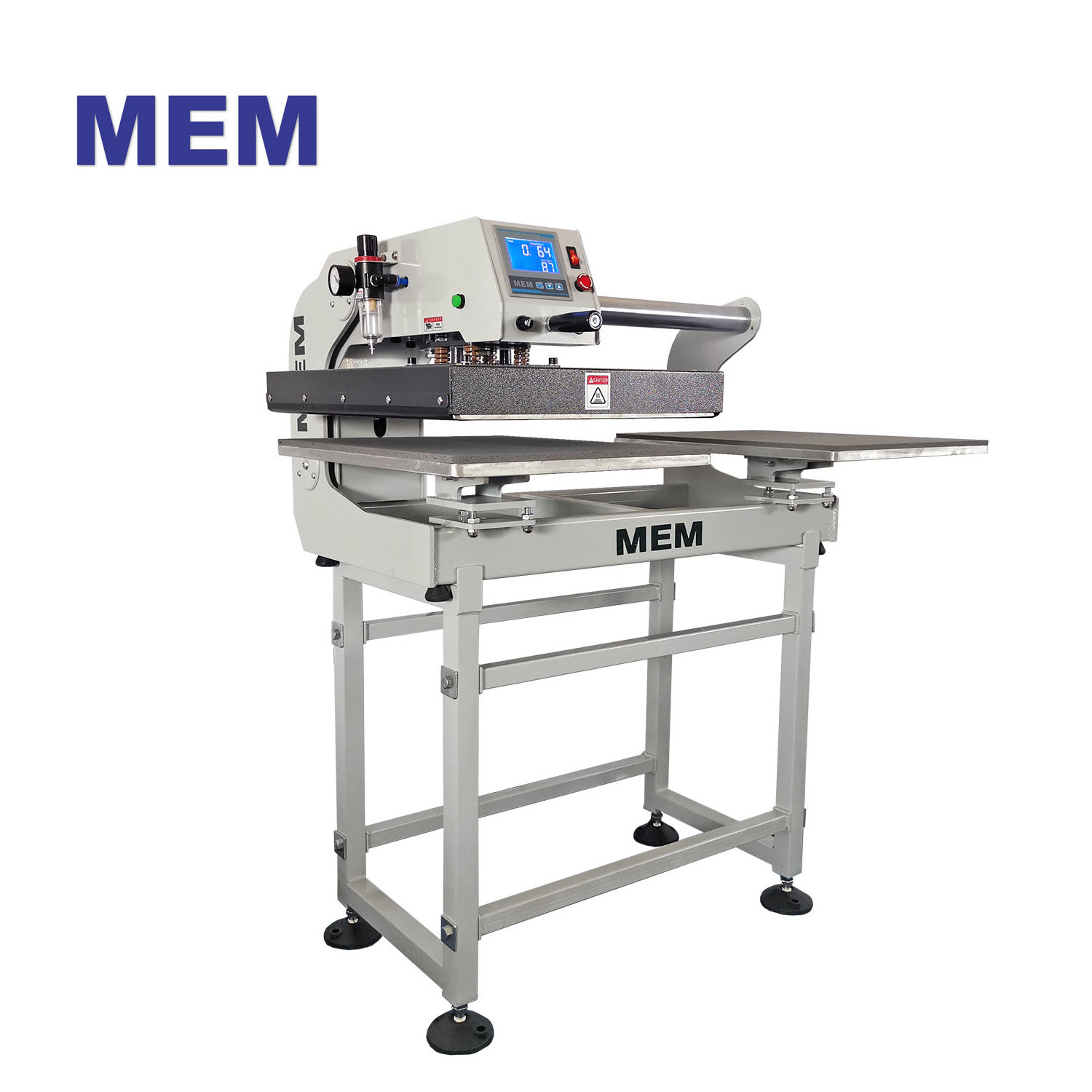 MEM TQ 4050 dual station 16x20 inch pneumatic heat press sublimation transfer machine for T shirt logo printing