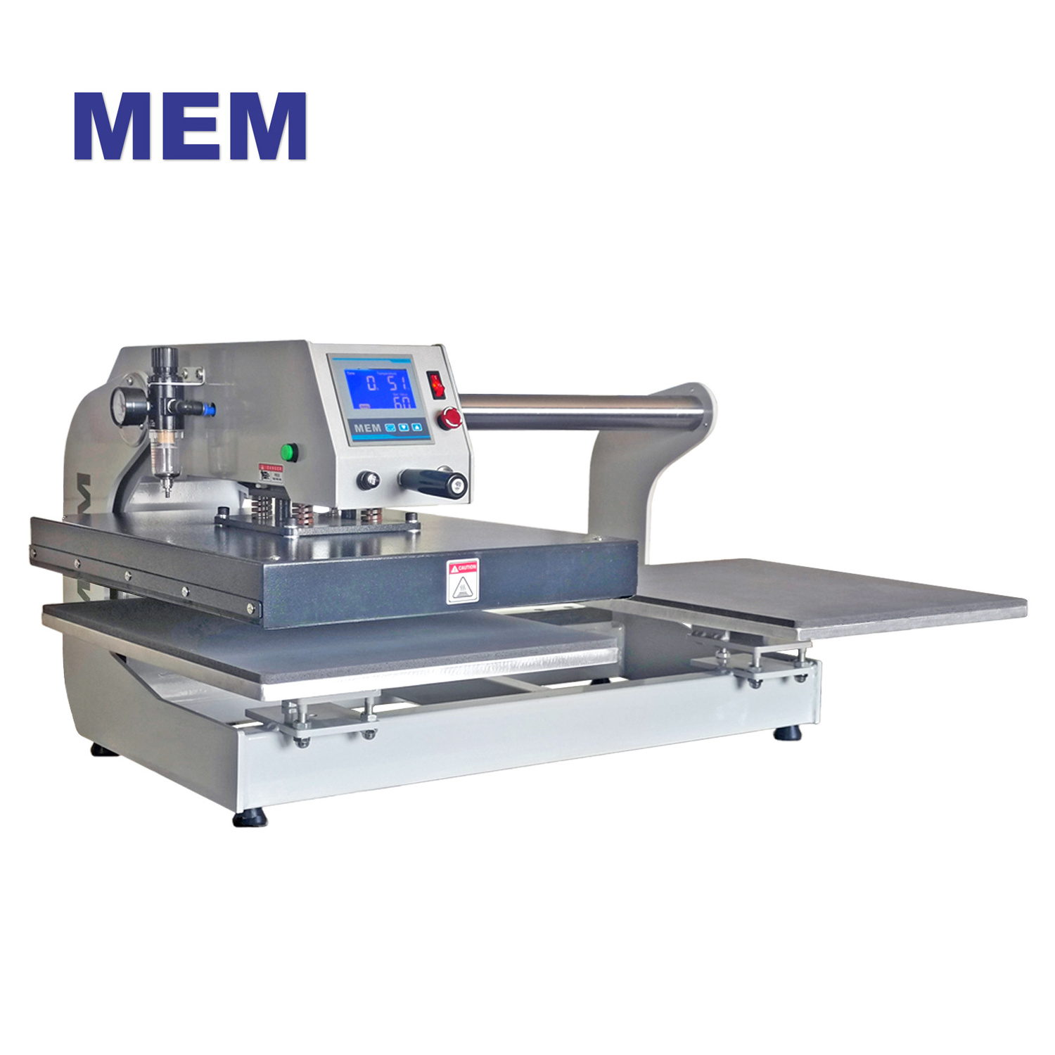 High Quality T shirt Printing Sublimation  Machine 16x20 40x50cm Semi Automatic Double Station Pneumatic Heat Press Machine