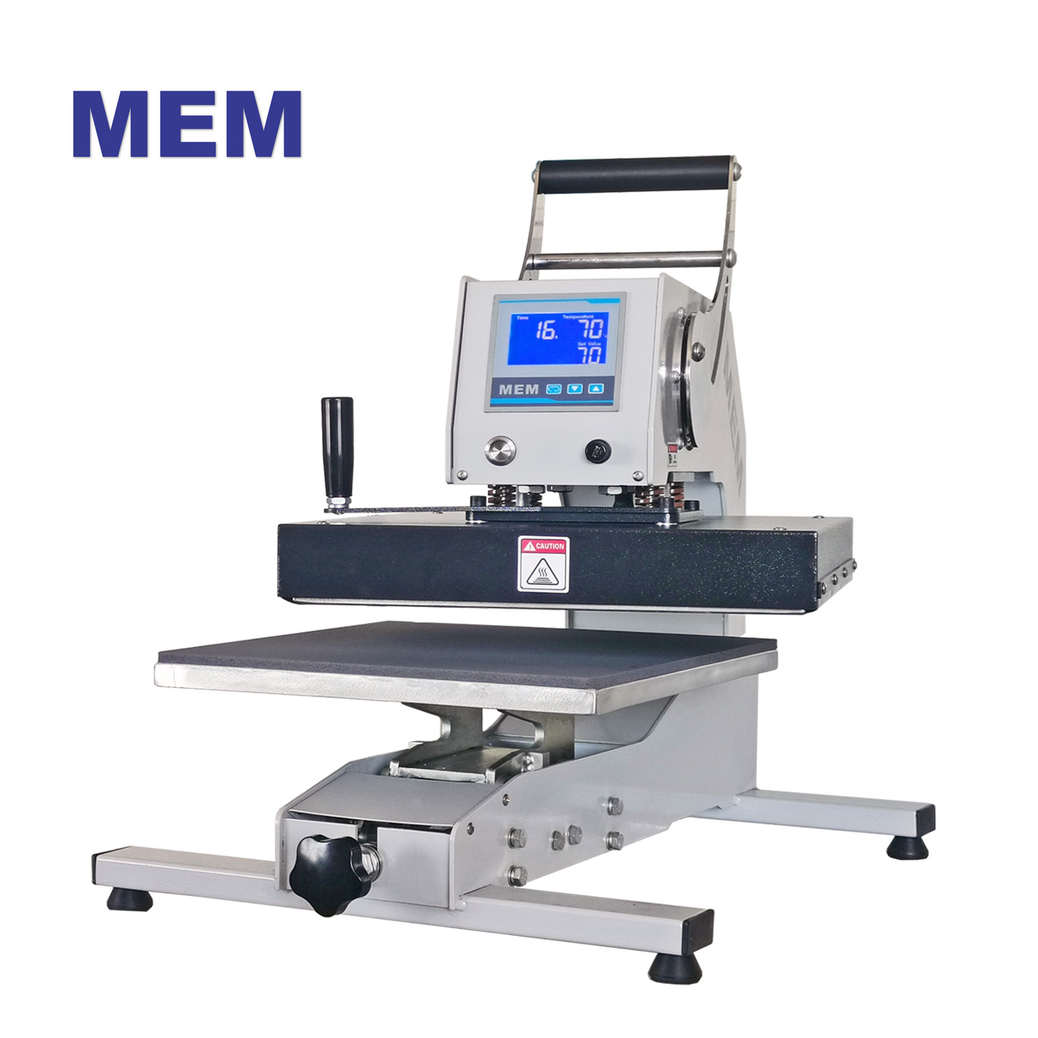 TA 3638 MEM easy hand held heat press sublimation machine for shirt custom machine