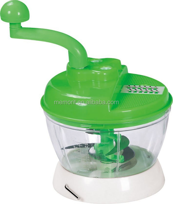 hand held Manual Vegetable 5 in 1 Food Chopper