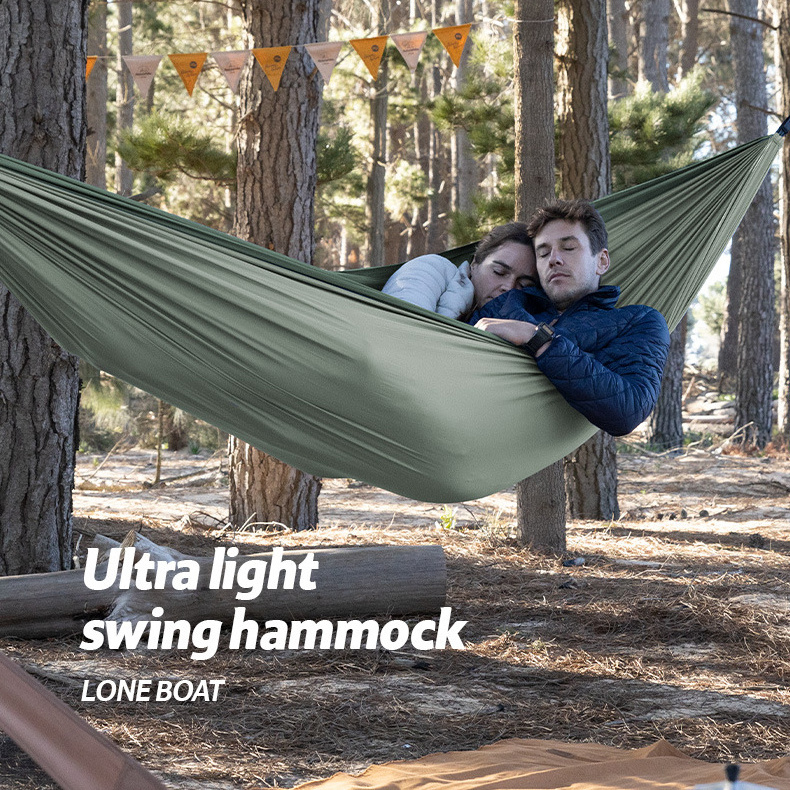 Outdoor Aerial Yoga Ultralight Camping haven flat Hammock OEM Tents Stand Swing Chair Hammocks