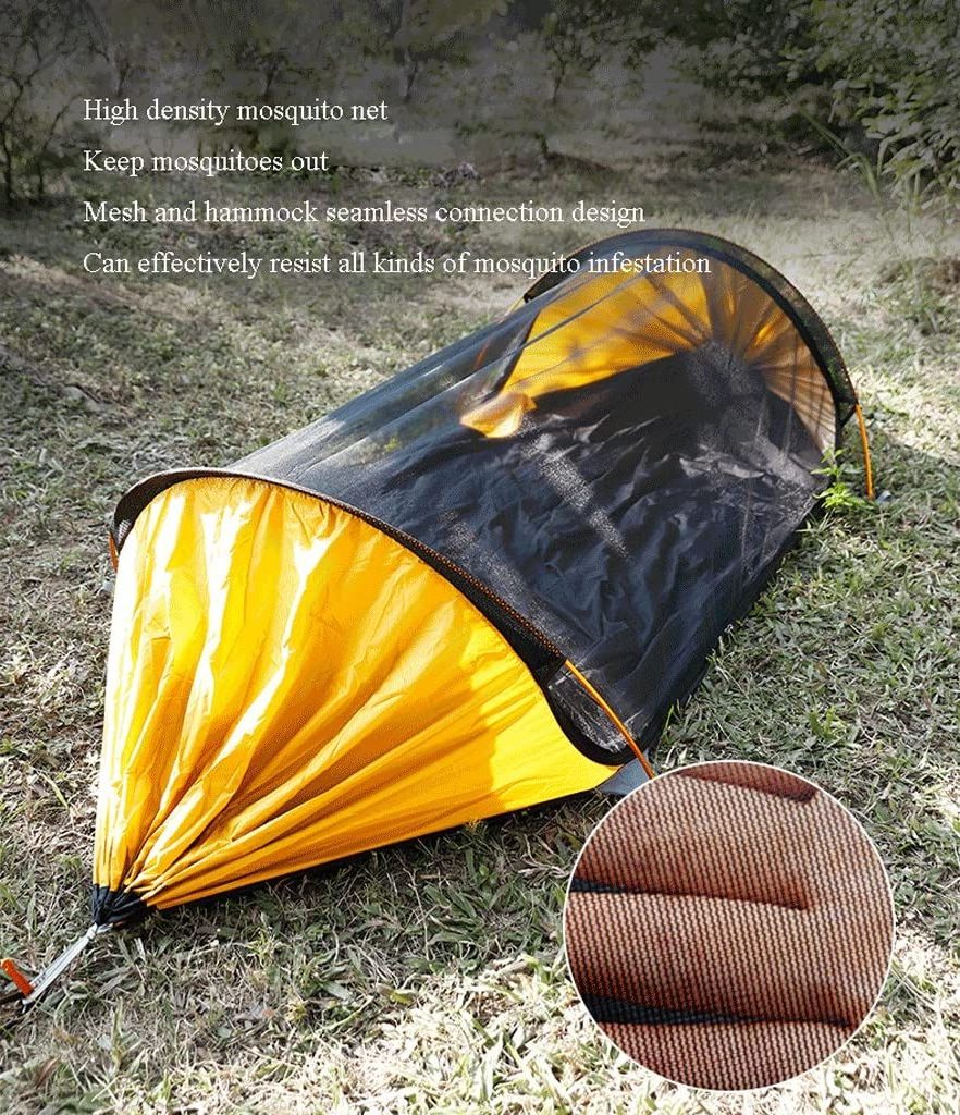 Outdoor Hiking Camping Parachute Portable Large Hammock with Mosquito Net Ultralight Hanging Hammocks Tree Straps Swing Bed