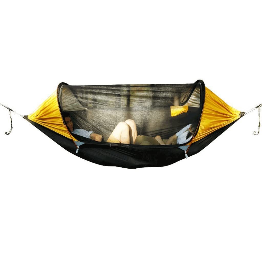 Outdoor Parachute Durable Portable Large Camping Hammock with Mosquito Net Tree Straps Swing Bed Ultralight Hanging Hammocks