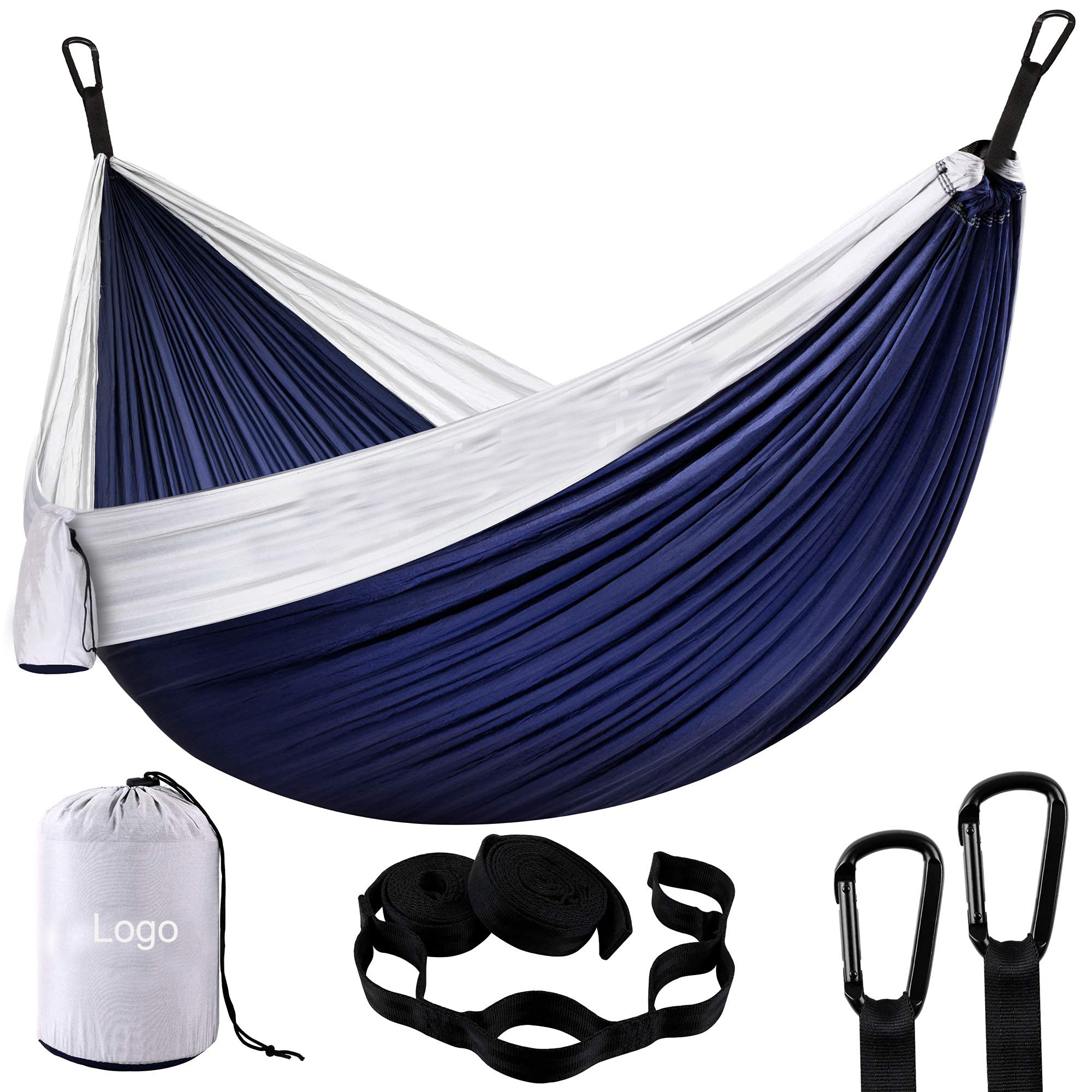 Outdoor Portable Hammock swing Ultralight haven Camping Hammocks with Straps Caribiners Bag Hiking Travel Backpacking