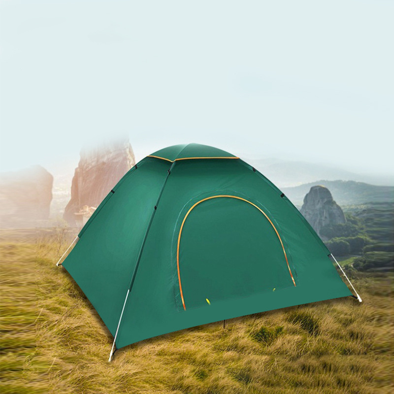 Outdoor camping folding automatic tent 3-4 people beach easy speed open event pop up camp tent camping carpas for events