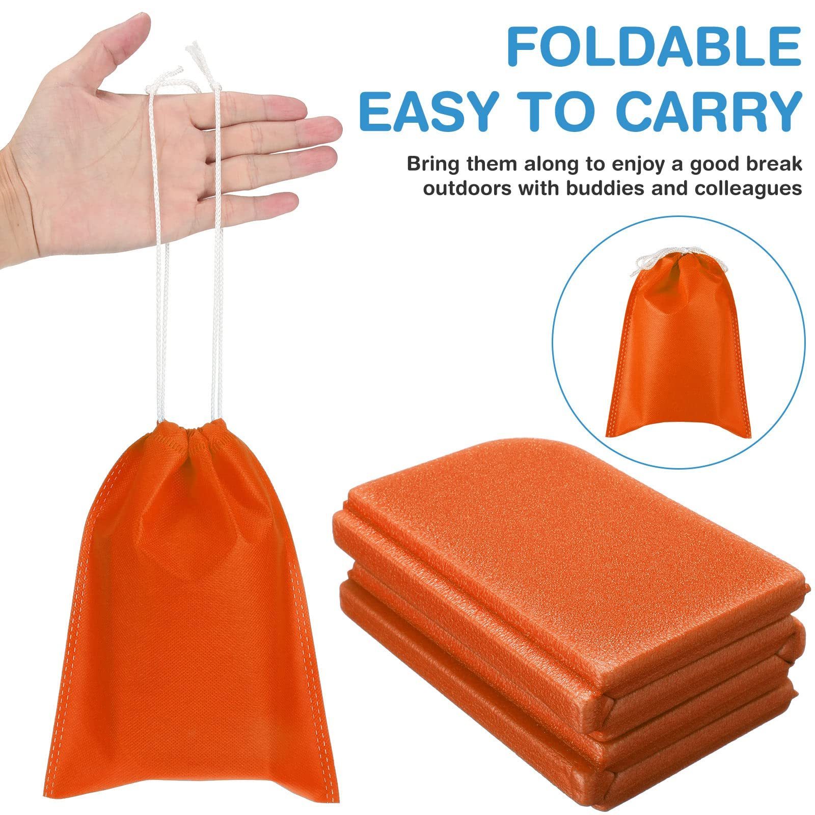 Foam Hiking Seat Pad Foldable Sitting Mat Waterproof EVA Foam Pad for Outdoor Picnic Backpacking Trekking Stadium Moisture-proof