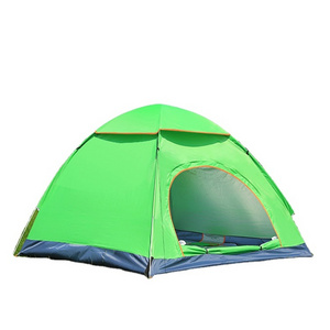 Outdoor camping folding automatic tent 3-4 people beach easy speed open double glamping Custom pop up tent tents for events