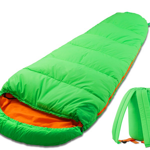 Camping Sleeping Bags 3 Season Warm & Cool Weather Lightweight Sleeping Bag Kids Traveling and Outdoors Camping Gear Equipment