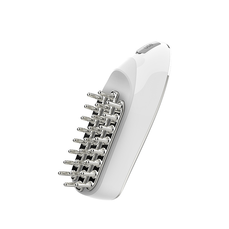 EMS/RF smicrocurrent hair loss treatment  craping instrument gua sha hair comb full body relax meridian dredge massager brush