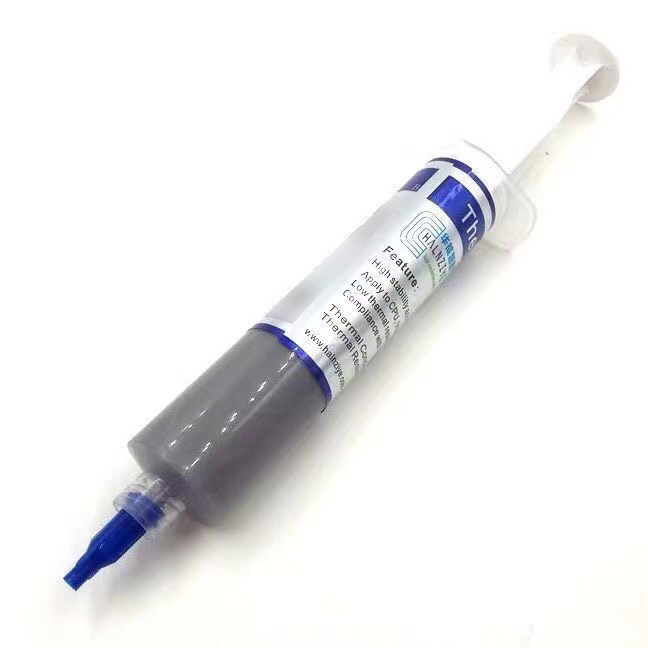 CPU processor heat dissipation silicone grease large needle cylinder type silver containing thermal conductive paste