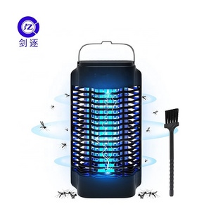 JZ Outdoor or Indoor Bug Zapper 18W UV light Fly Catcher Pest Control Flying Insect Trap Electric Shock Anti Mosquito Lamp