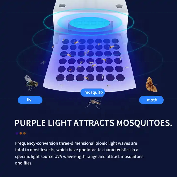 Professional pest control mosquito trap insect anti flies mosquito lamp with uv light fruit fly catcher