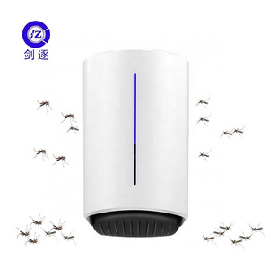 JZ Indoor bedroom Electric Wall hanging Fly Catcher Pest control Purple UV light Sticky Anti Mosquito Lamp Glue Trapper