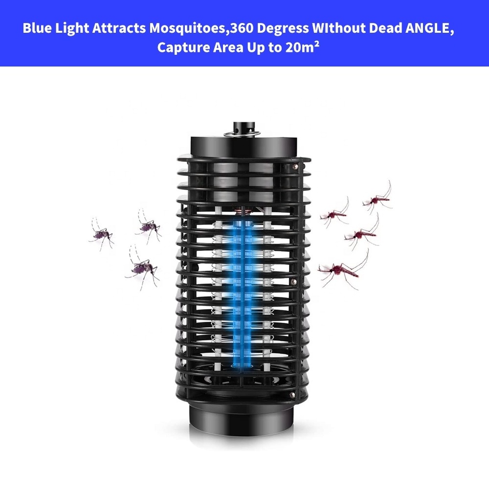 JZ cheap price indoor fly catcher pest control electric fly insect killer anti mosquito killer 360 portable mosquito zapper