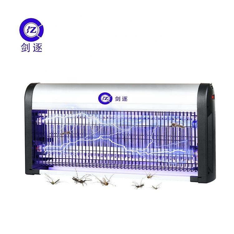 JZ Well-known Brand 40W Smart Bug Zapper flies moths mosqitoes UV attraction Lamp Flying insects killing Trap