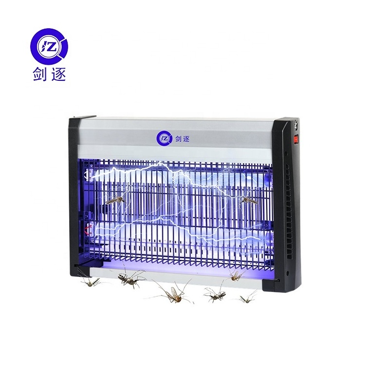 JZ 20W Customize Size Bug Trap Fly Killer Anti Mosquito Electric Pest Killer Lamp Fly Trap with UV light