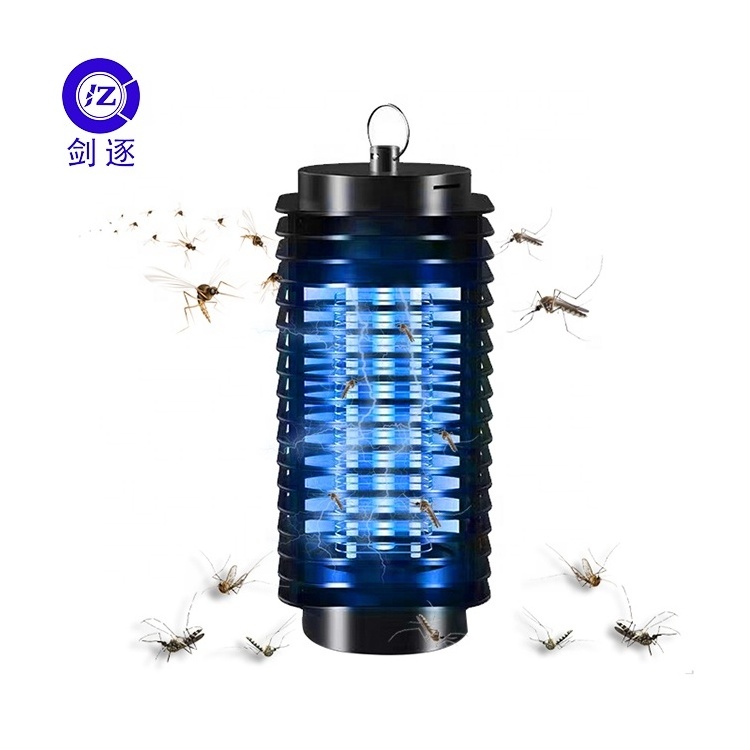 JZ cheap price indoor fly catcher pest control electric fly insect killer anti mosquito killer 360 portable mosquito zapper