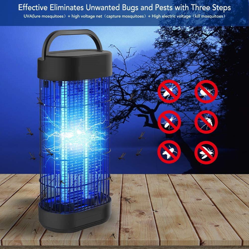 2023 OEM manufacture repelente mosquitos anti mosquitoes and flies UVA indoor mosquito zapper smart pest control