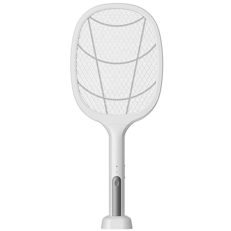 JZ Multi-functional 2-in-1 Rechargeable Flies Moths Mosquitoes Repellent Anti Mosquito Killing Lamp Mosquito Swatter