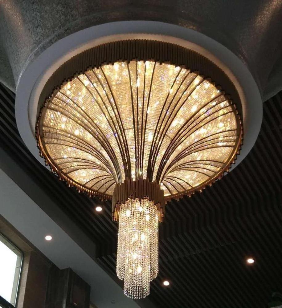 Large Modern  Crystal Chandelier  pendant  for Hotel