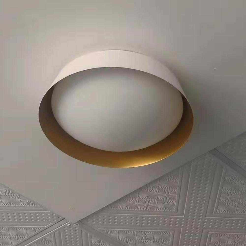 Round shape Led fixture White 60W Mental material Hot sale for bedroom living room Surface mounted ceiling light