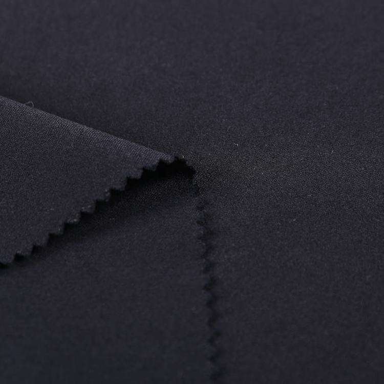 10s R/N/SP 250GSM plain dye grosgrain woven rayon nylon spandex blend fabric for pants or dress