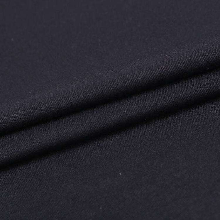 10s R/N/SP 250GSM plain dye grosgrain woven rayon nylon spandex blend fabric for pants or dress