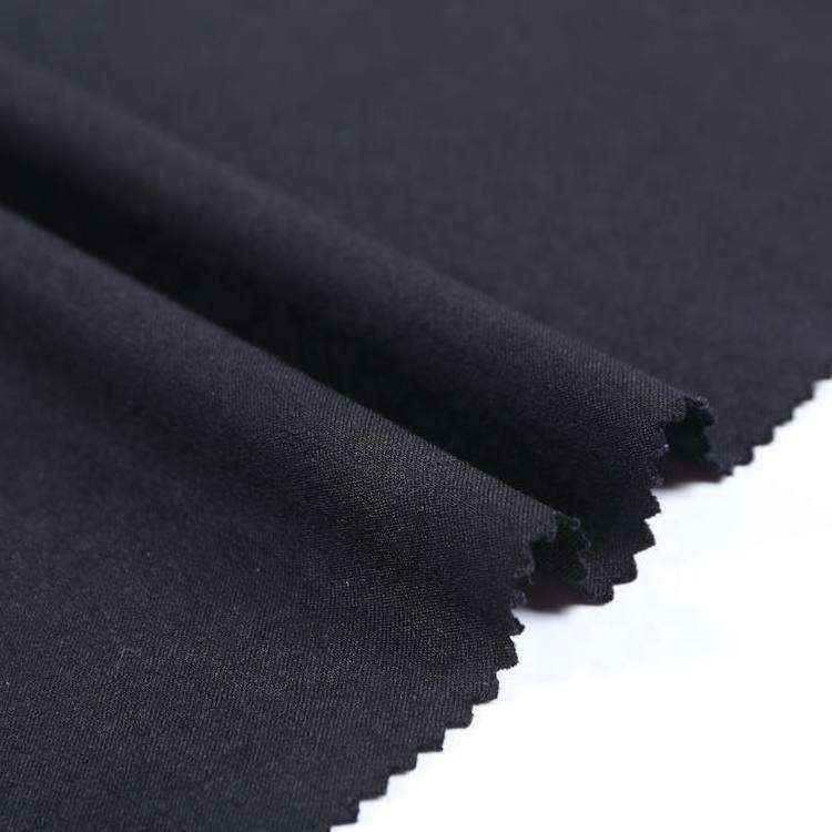 10s R/N/SP 250GSM plain dye grosgrain woven rayon nylon spandex blend fabric for pants or dress