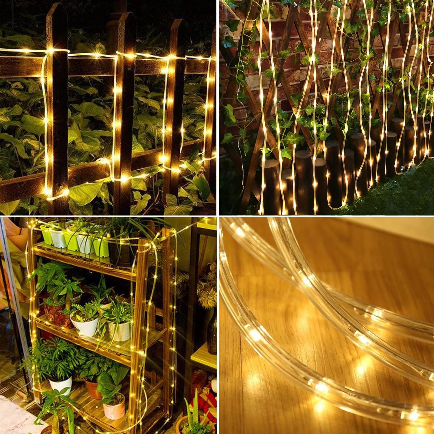 Solar light waterproof LED light suitable for party garden home wedding Christmas Halloween holiday tree decoration lighting