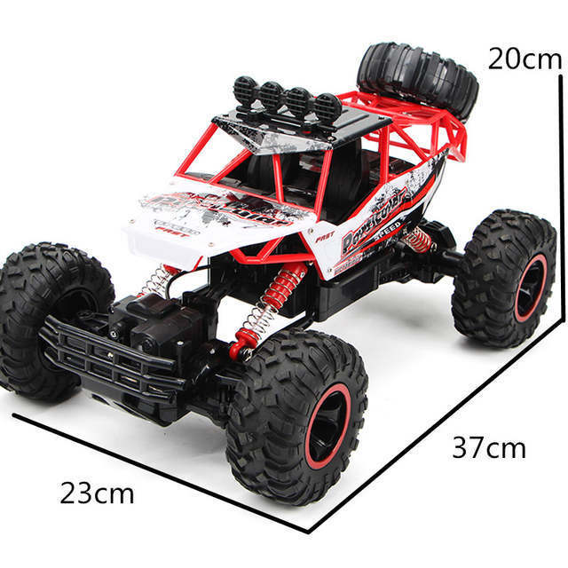 Oversized alloy  four-wheelradio control kids electric toy car model off-road vehicle radio control toys car