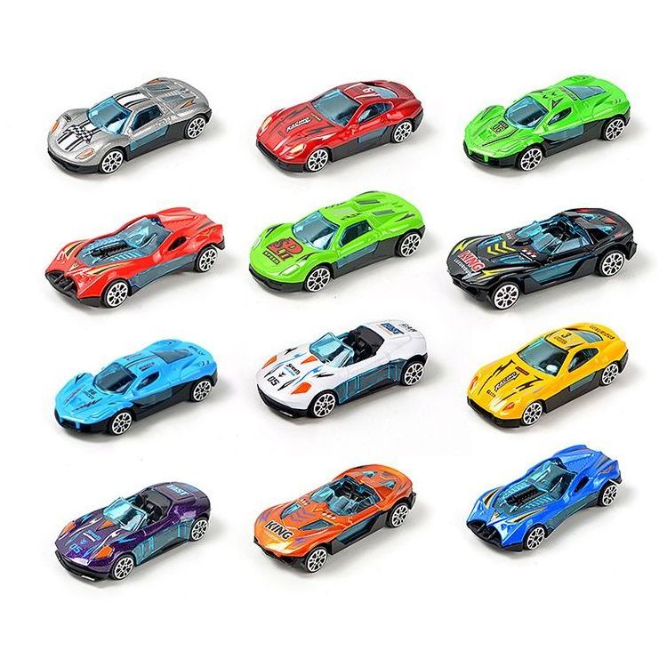 Kids Die Cast Vehicles Match Box 1/87 Alloy Metal Mini Model Sliding Car Boy Diecast Toys