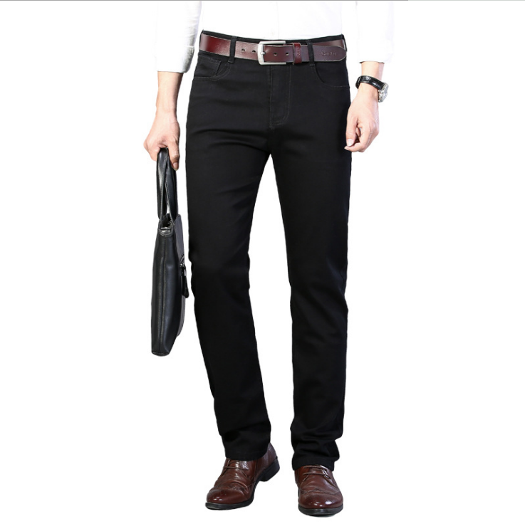 Wholesale Turkish Casual Stretch Black Denim Men's pants men sexy denim jeans