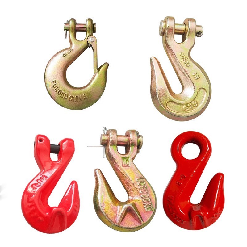 High Quality Hoist Safety Crane Hook Safety Latch Crane Lifting Hooks For Industrial Use