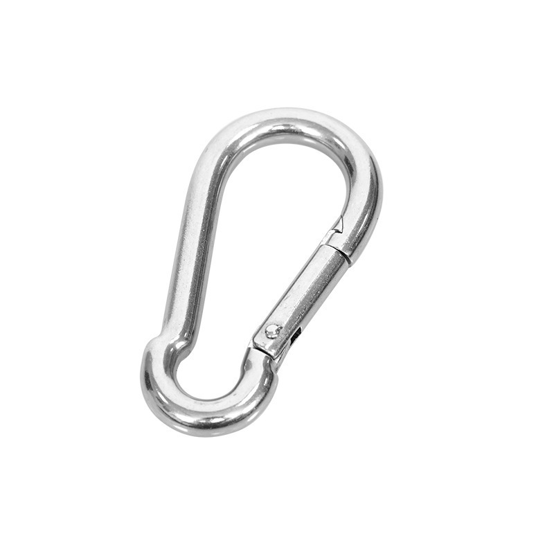 rigging hardware stainless steel snap hooks carabiner outdoor hanging hammock snap hook