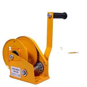 High Quality Oem Design Self Locking Manual Hand Winch For Lifting