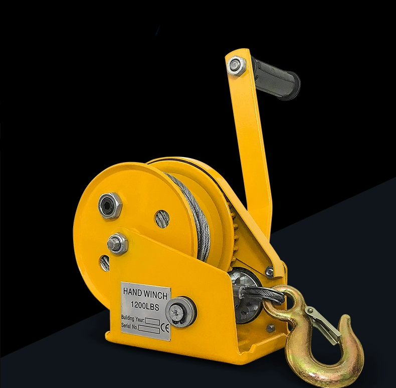 small capstan winch hand winch two way self locking 1200lbs 2600lbs 1800lbs