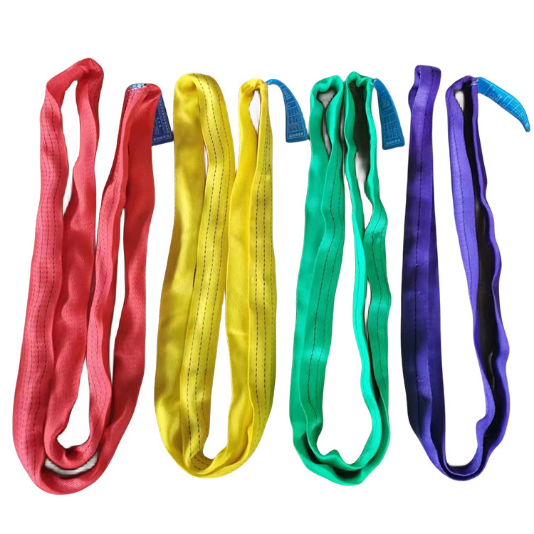 Flexible lifting belt thickened lifting sling Textile belt webbing sling