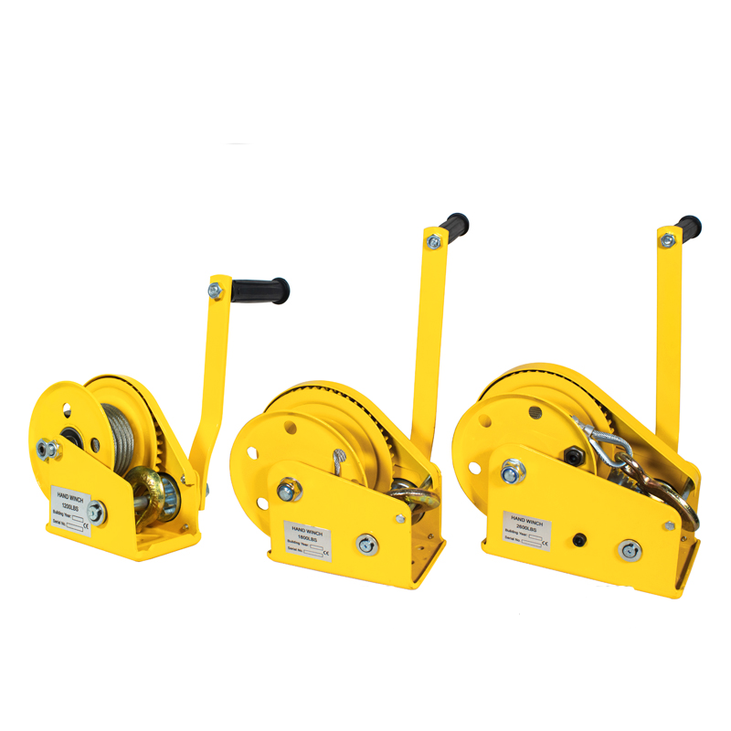 High Quality Oem Design Self Locking Manual Hand Winch For Lifting