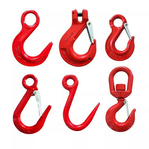 Galvanized Drop Forged Alloy Steel US Type Chain Lifting Clevis Grab Hook