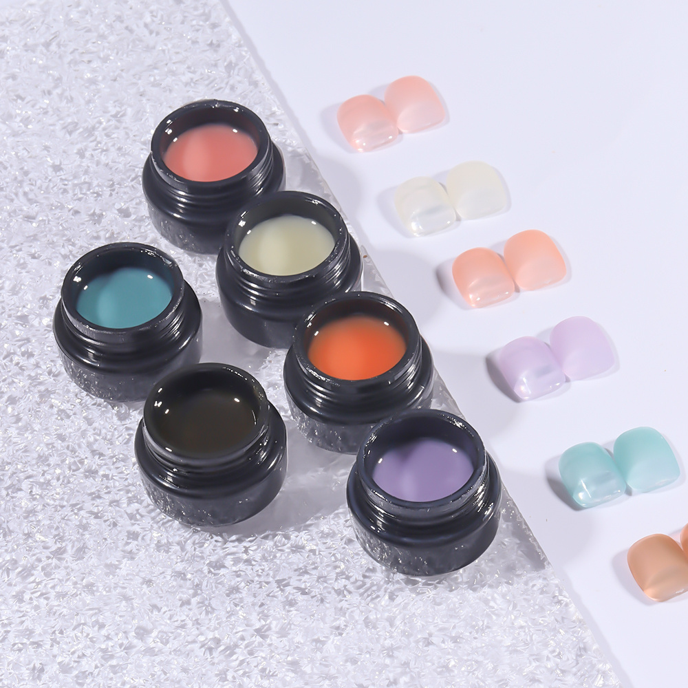 OEM/ODM Jelly  Nail polish extender 15ml nail primer gel bottom Solid color oil glue Free samples base gel