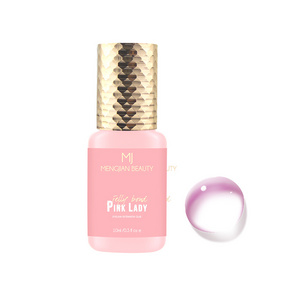 private label Pink jelly lash extension glue not irritating open eye eyelash extension glue